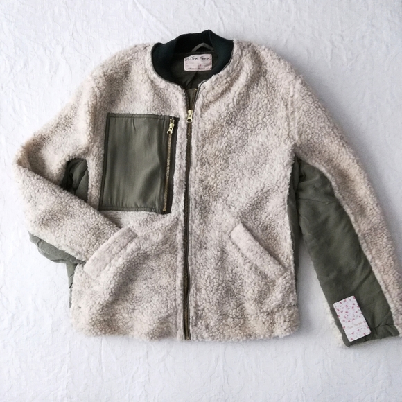 Free People Rivington Sherpa Jacket 